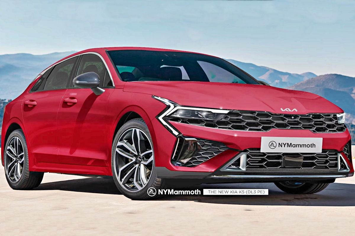 기아 K5 페이스리프트 예상도