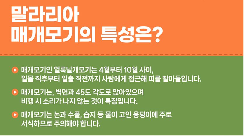 말라리아모기 주의보