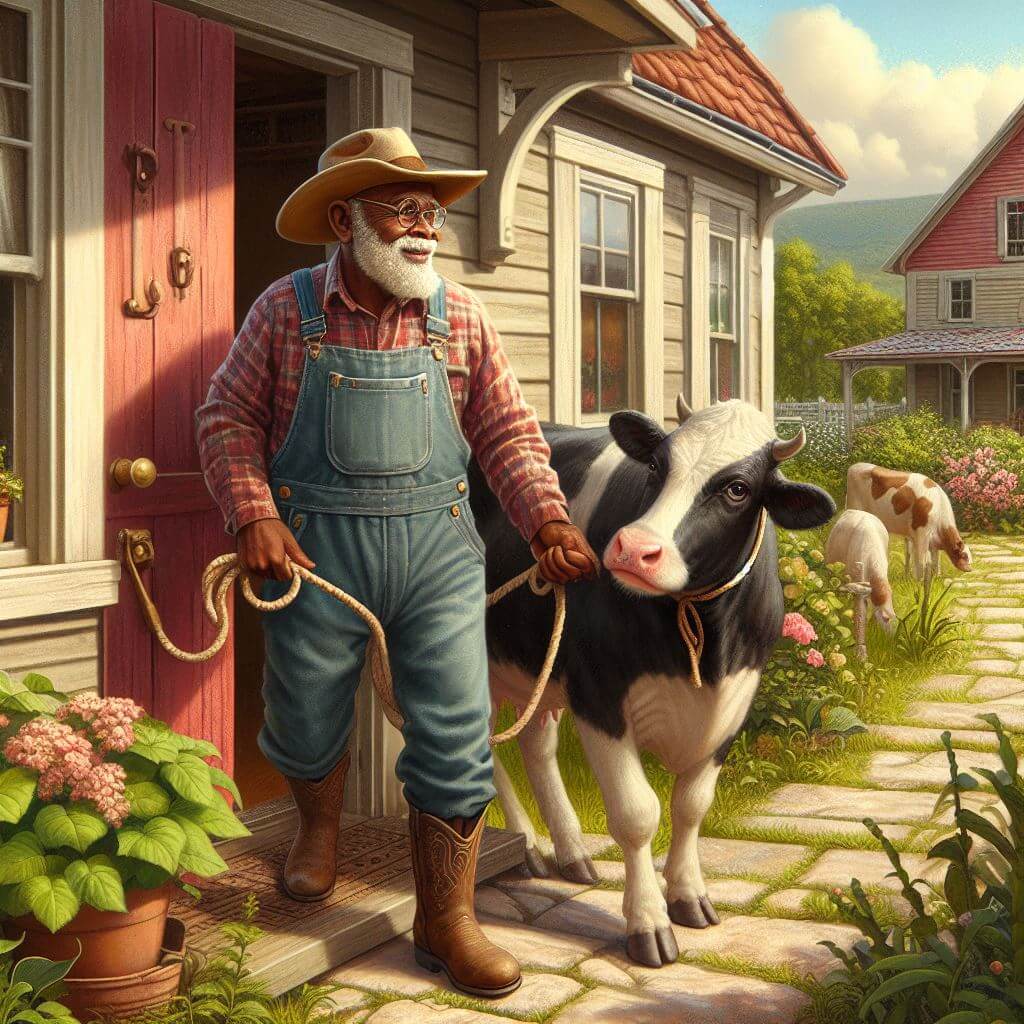 조상이 소를 몰고 오는 꿈