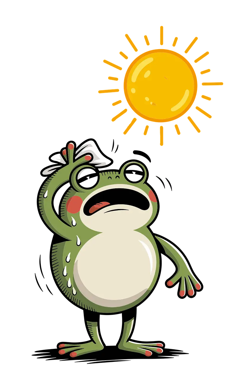 더워요. 냉방병 예방