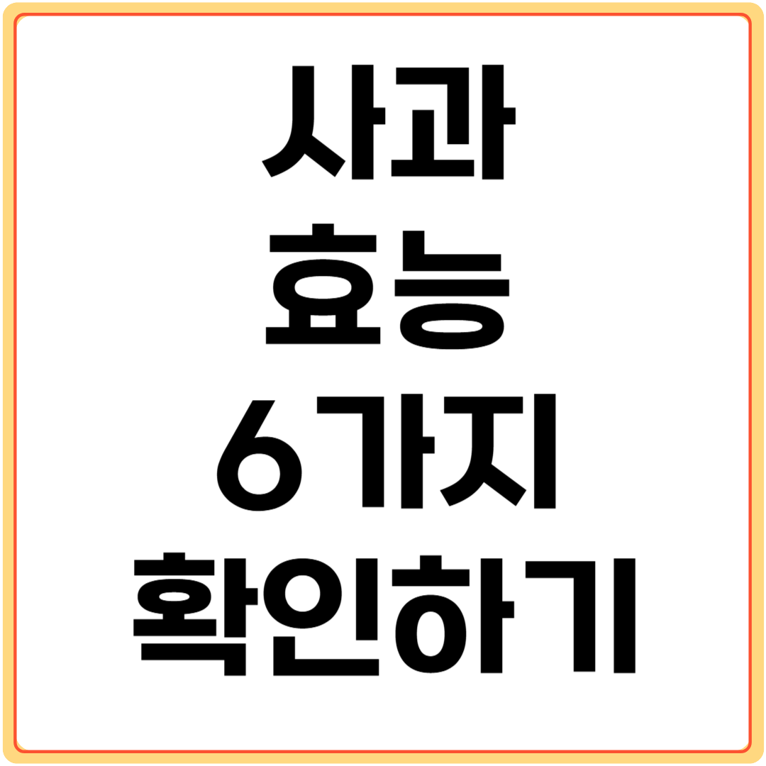 사과-효능-6가지-확인하기