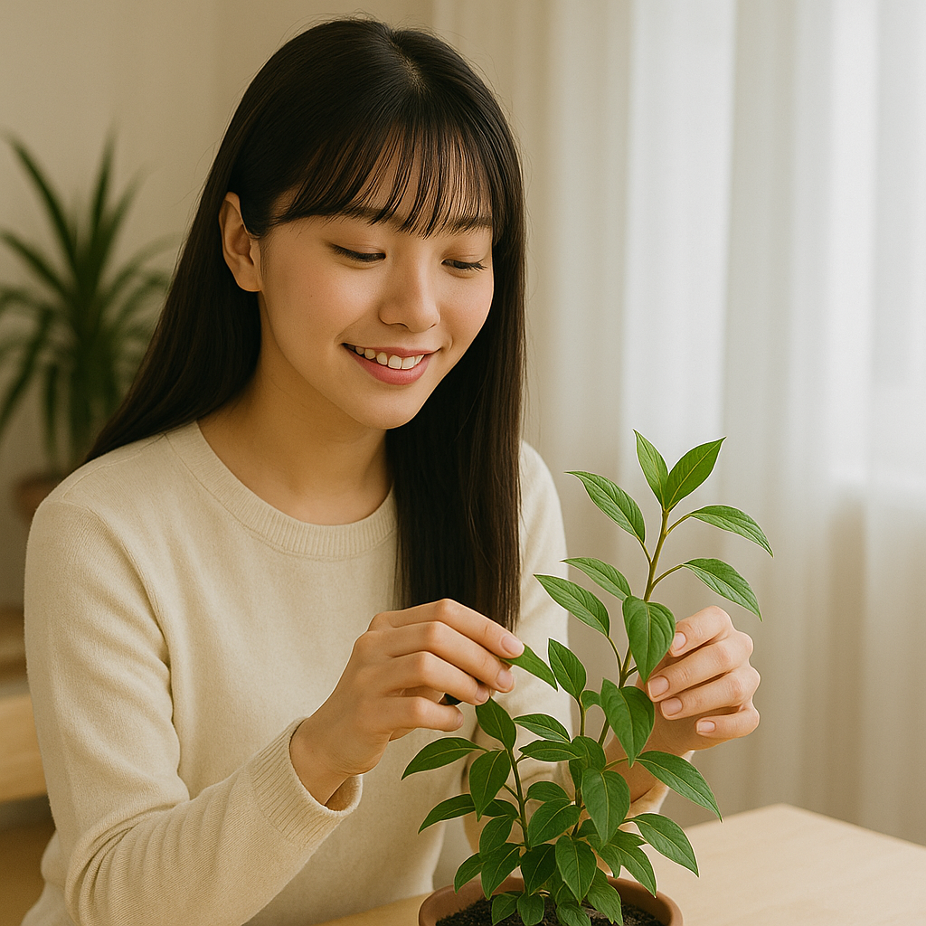 식물로 행복감을 느끼는 &lsquo;식물테라피&lsquo;