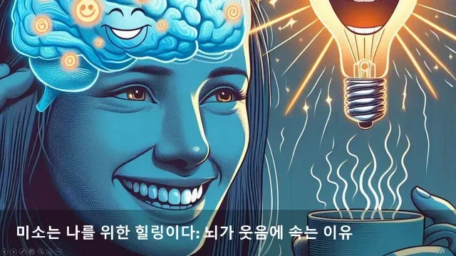 미소는 나를 위한 힐링이다- 뇌가 웃음에 속는 이유