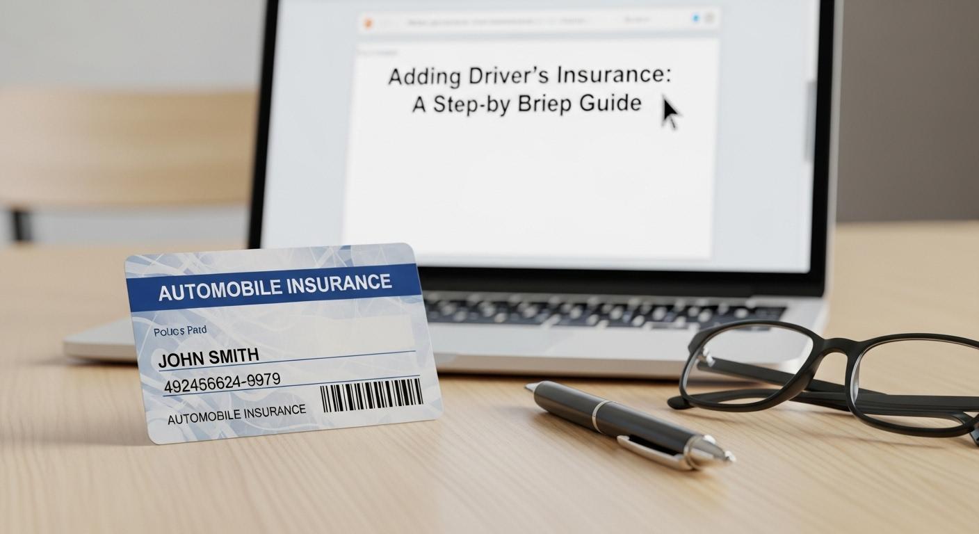 운전자보험 추가 방법