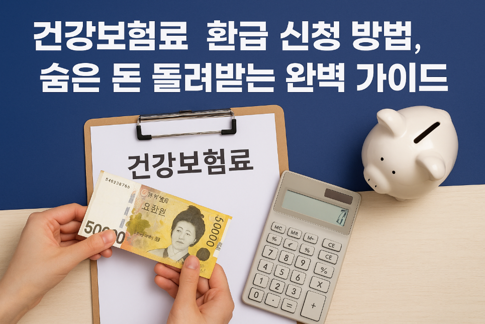 건강보험료 환급 신청 방법