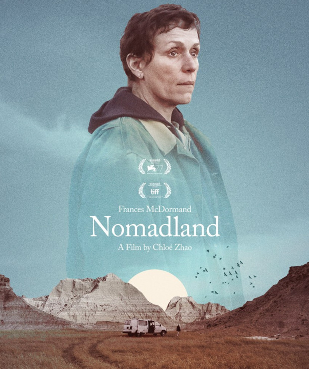 영화 노매드랜드 포스터