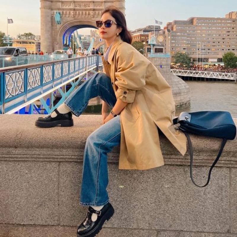 온앤온 맥카라 하프 트렌치 코트 NEW3AR802