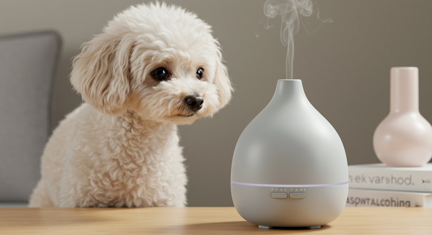 강아지 있는 집, 디퓨저, 섬유유연제 써도 될까? 관련 사진