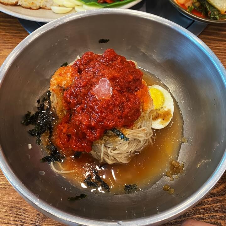 삼교리동치미막국수-비빔막국수