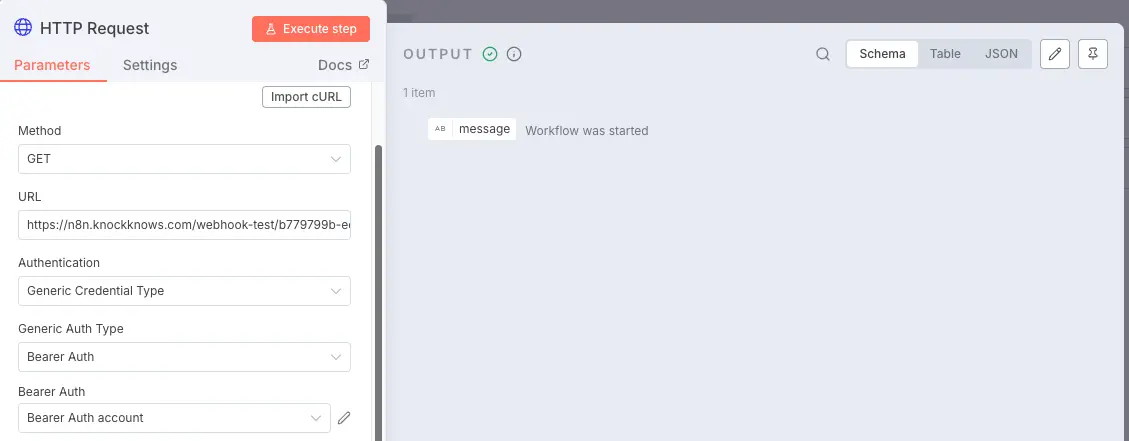 HTTP Request JWT Auth 인증 성공