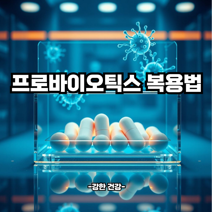 프로바이오틱스 복용법