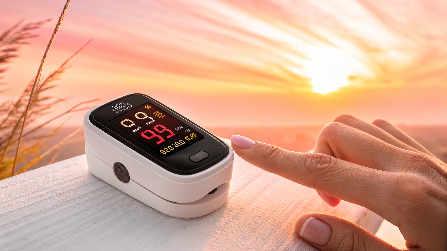 집에서도 정확하게! 가정용 혈중산소 측정기(O₂센서) 올바른 사용법