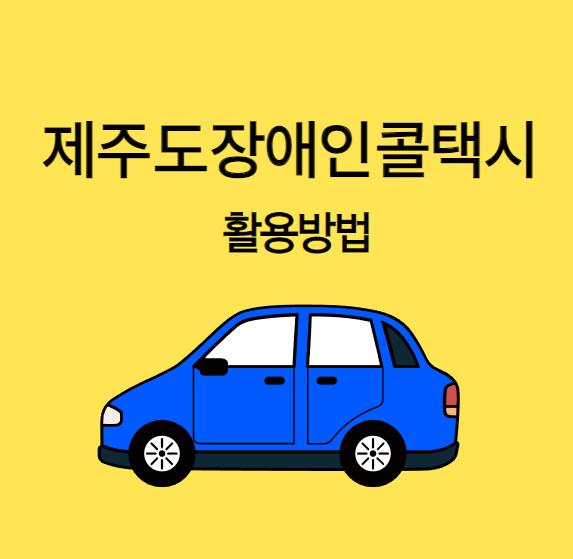 제주도 장애인 콜택시