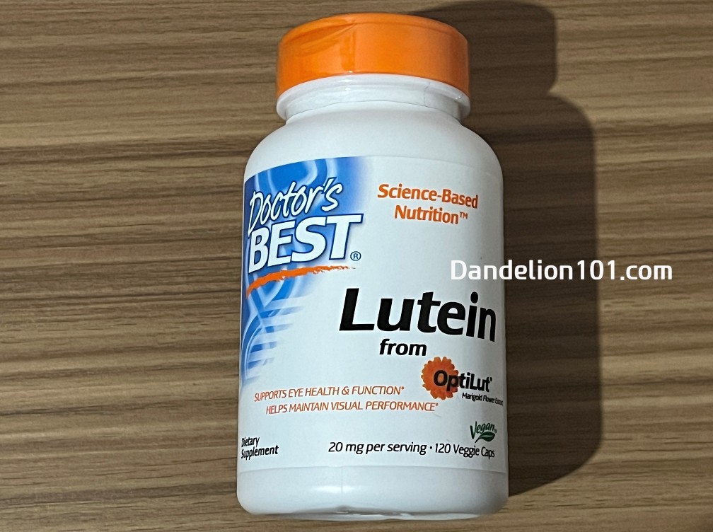 닥터스 베스트 루테인(Lutein) 전면 사진
