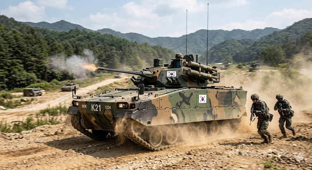 K21 보병전투차량 제원,성능,가격,제조사