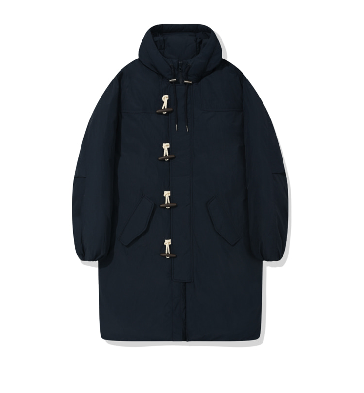 마리와 별난 아빠들 80회81회 - 현우 (이강세 역) 네이비 떡볶이 더플 패딩 점퍼