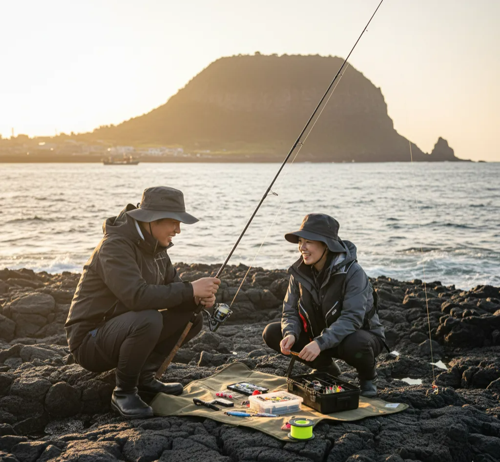 제주 성산포 가을 낚시 시즌 정보 이미지