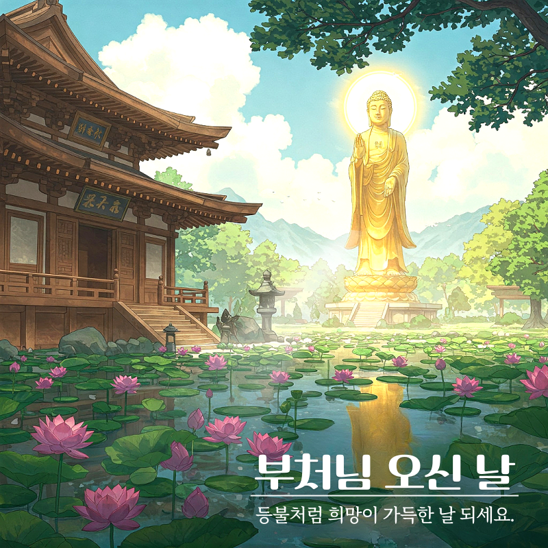 부처님 오신날 이미지