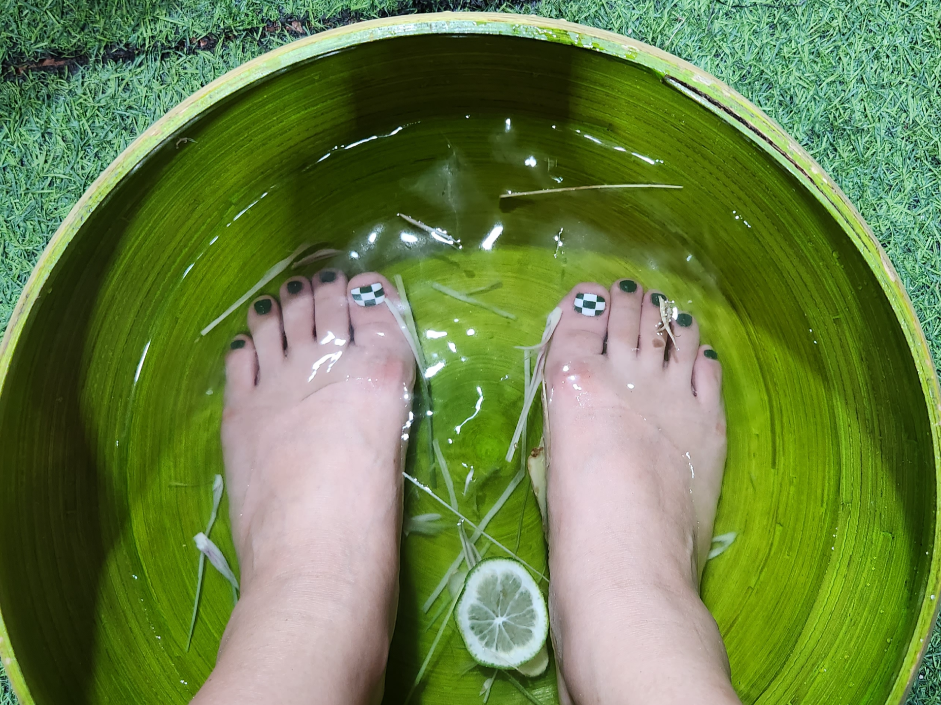 선짜야시장 발마사지