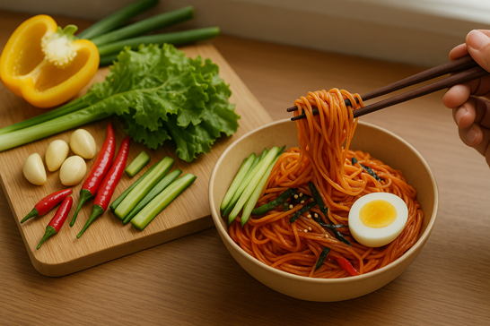 비빔국수 황금레시피