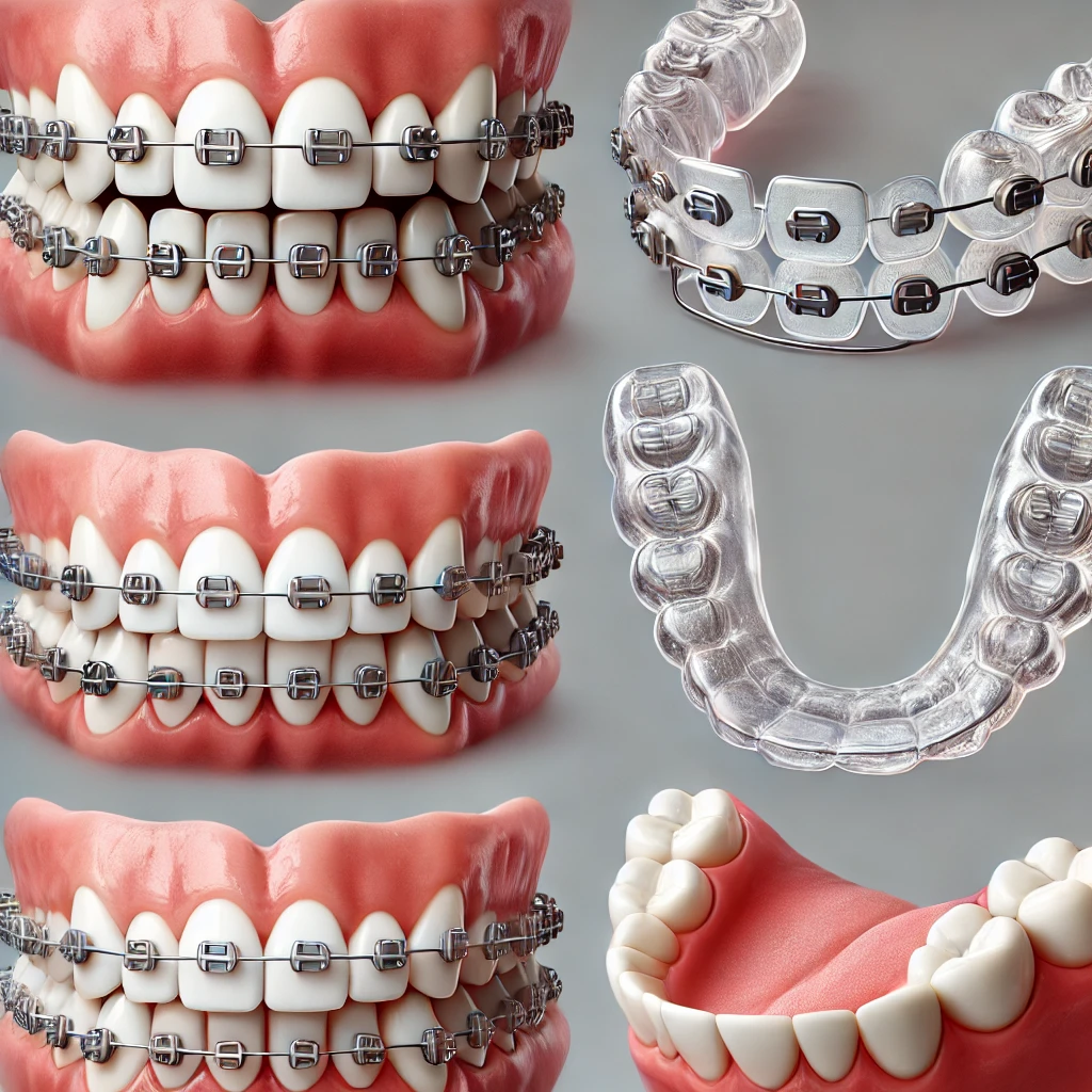 치아교정에 관련된 사진