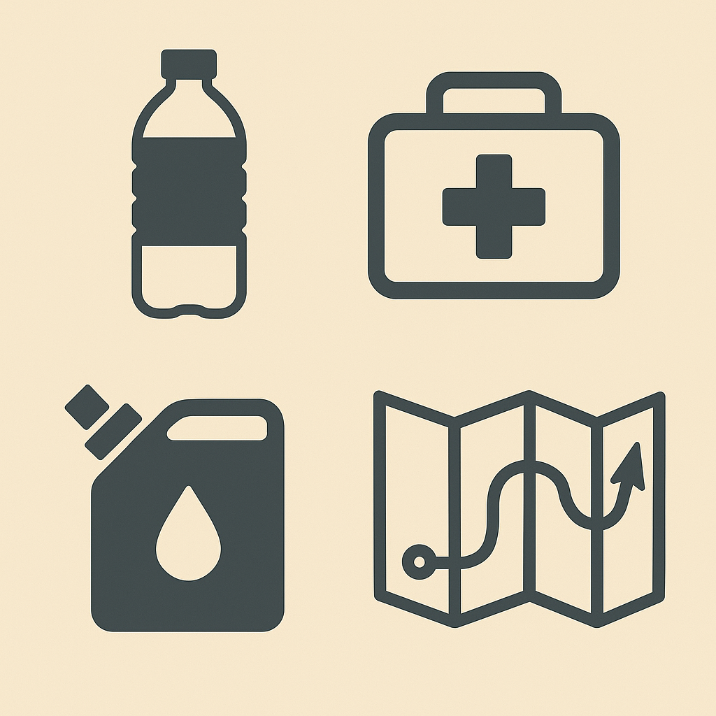 장거리 운전 시 꼭 챙겨야 할 물품