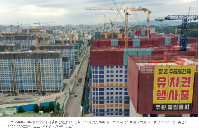국내 10대 건설사, 수주만 하고 착공조차 못해...왜