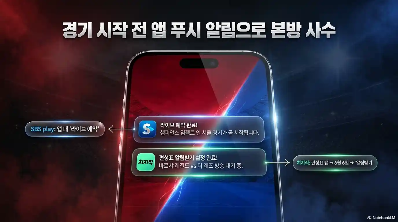 챔피언스 임팩트 인 서울 경기 네이버 치지직 알림