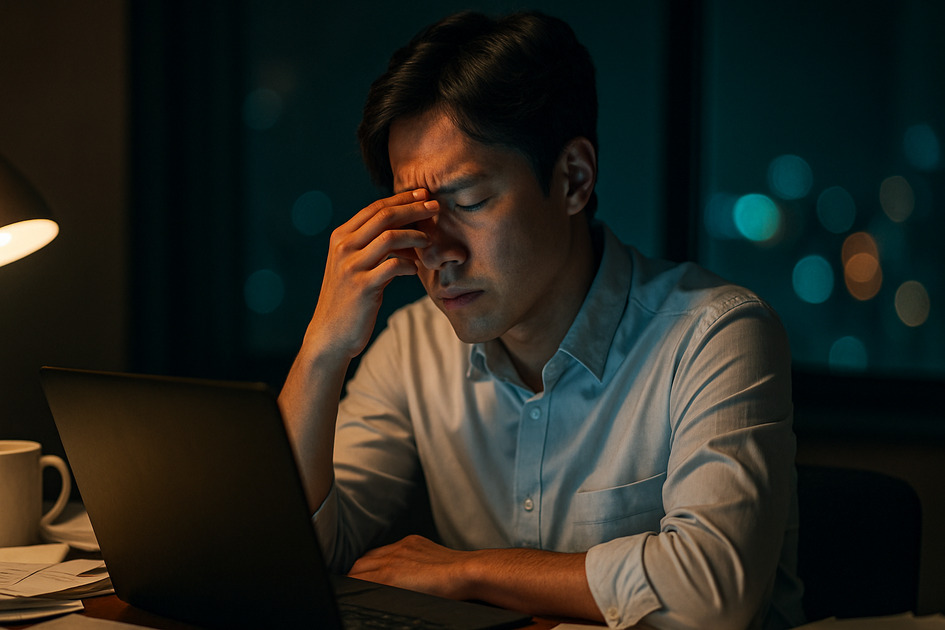 ์คํธ๋ ์ค ๋ฐ์ ๋จ์ฑ์ ์ด๋ฏธ์ง