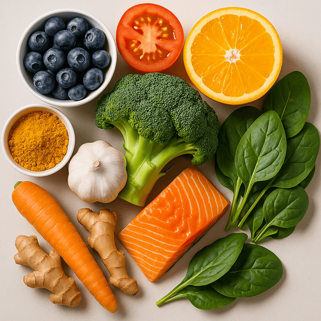 항암에 좋은 차, 음식, 과일