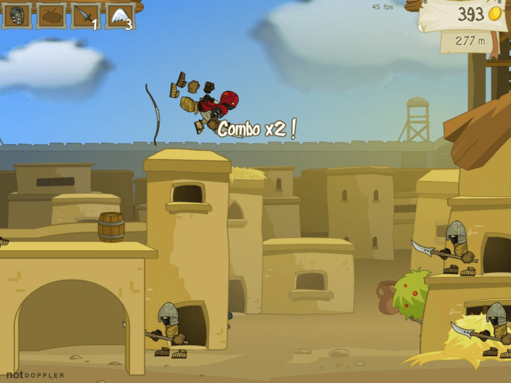 연속-콤보-공격으로-적을-처치하는-장면