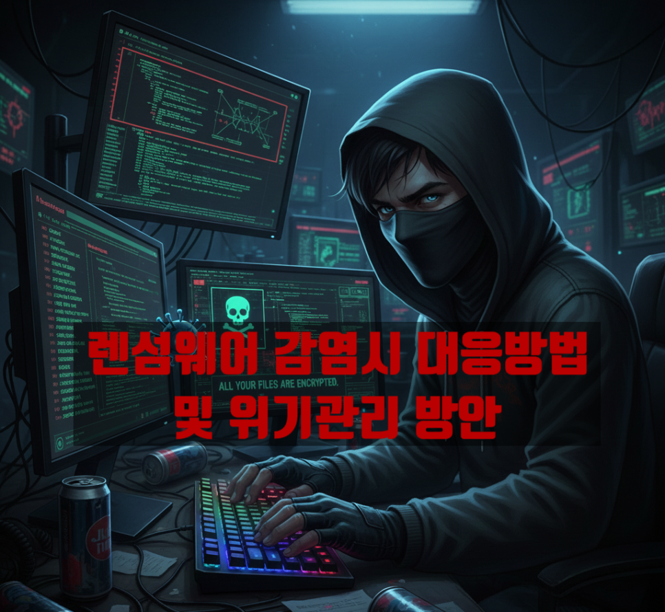 랜섬웨어 감염 시 긴급 대응 가이드 및 위기관리 전략