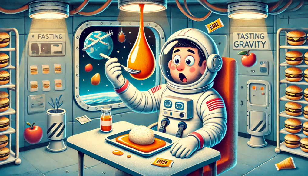 우주에선 식욕이 달라진다고?