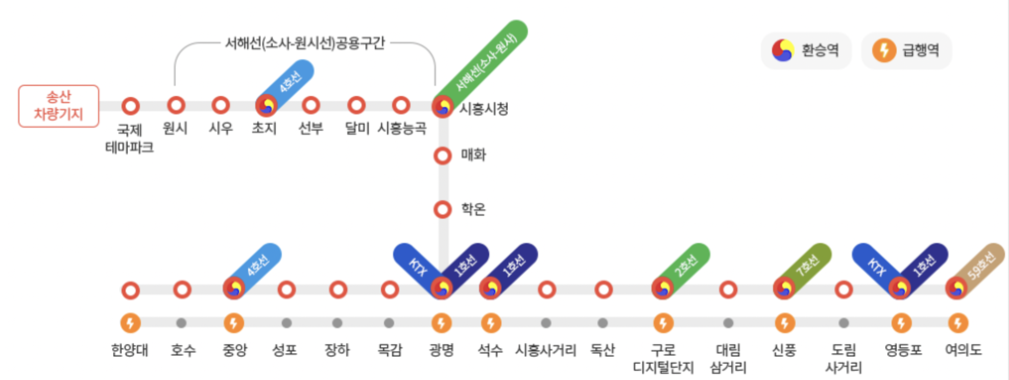 대곡소사선 개통