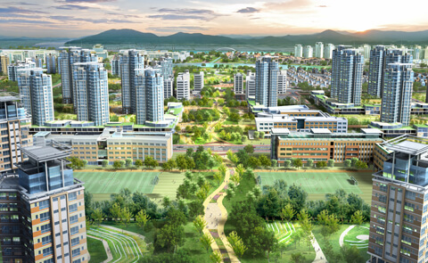 에코델타 조감도