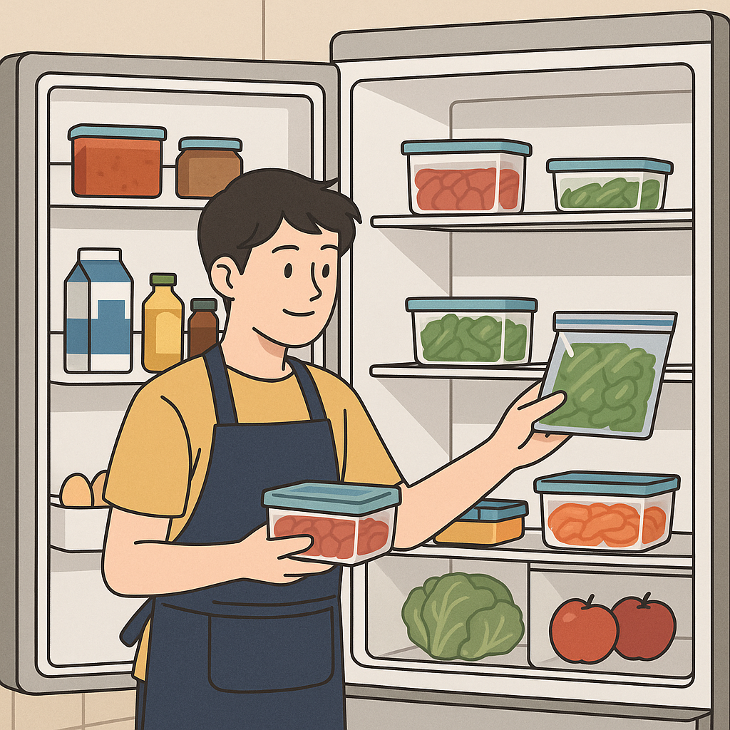 혼자 사는 자취생을 위한 식재료 보관 팁