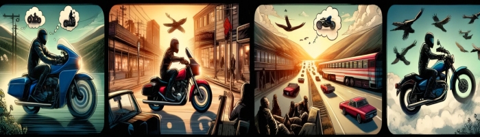 오토바이 꿈10가지