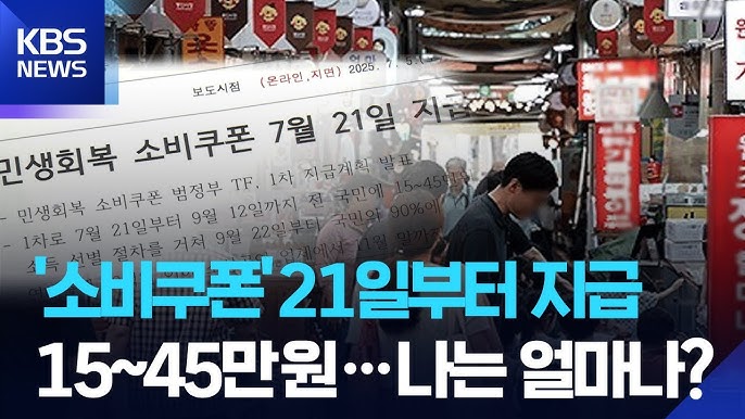 alt="소비쿠폰 지급 일정 및 금액"