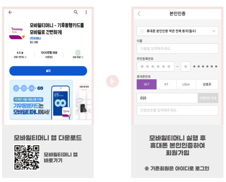 모바일 기후동행카드 사용 방법 