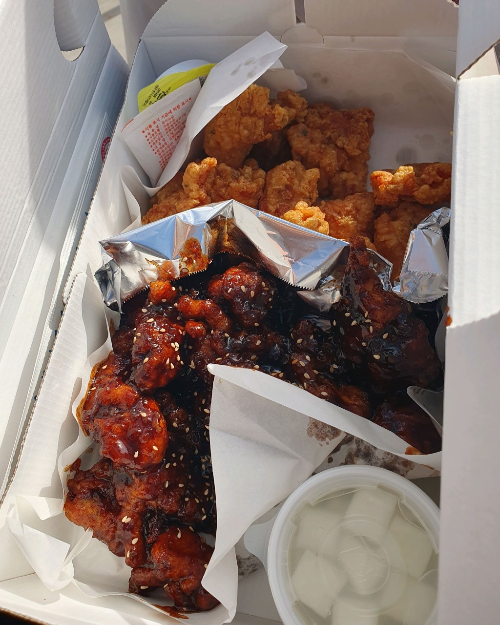 단양흑마늘닭강정