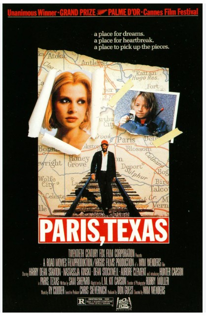 영화 <Paris, Texas> 속 사막의 침묵, 기억의 복원, 사랑의 재회