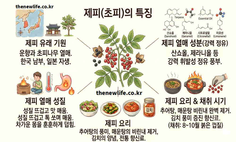 제피 효능 기본정보