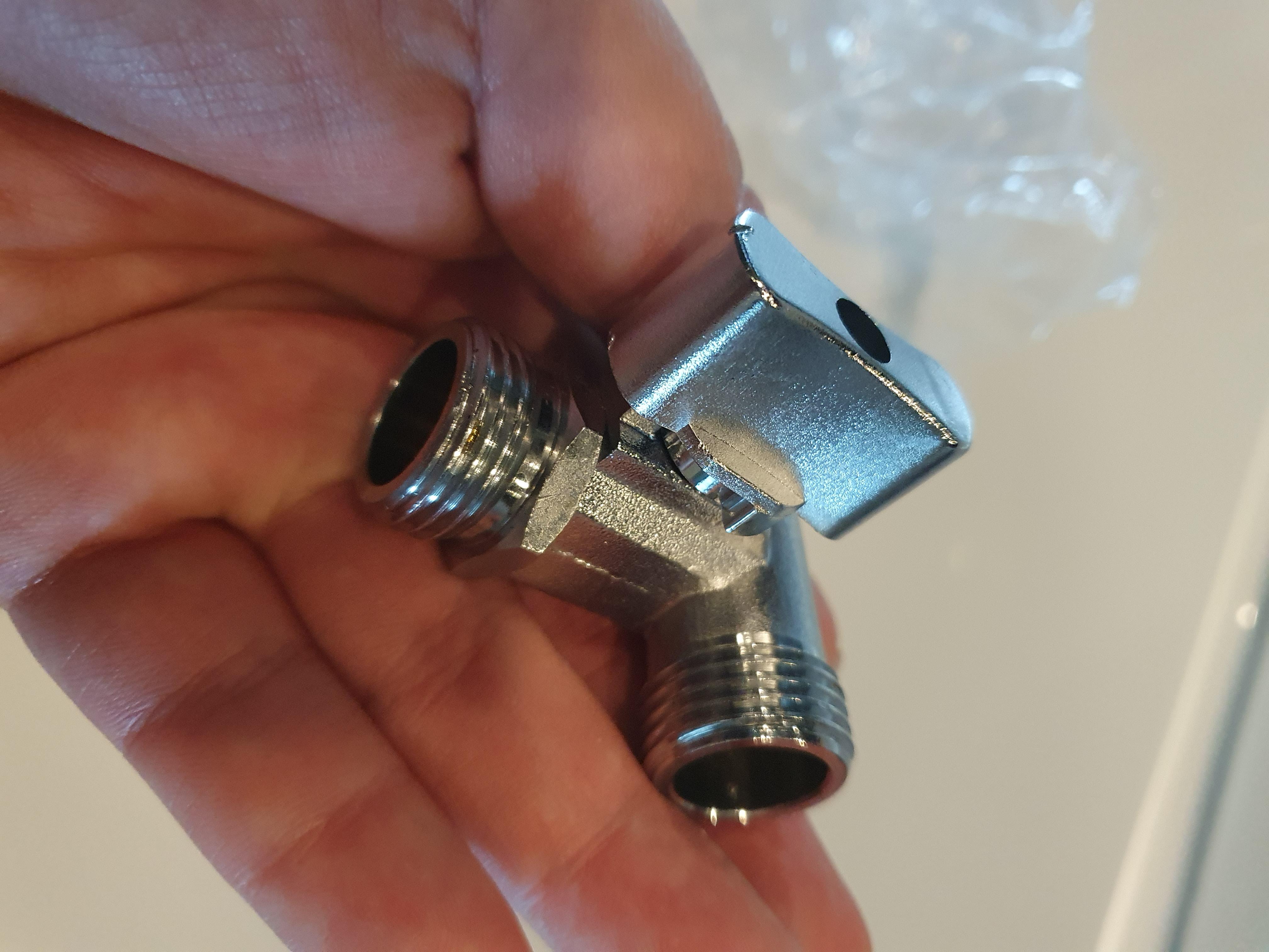 T자형 황동벨브