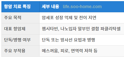 항암 치료