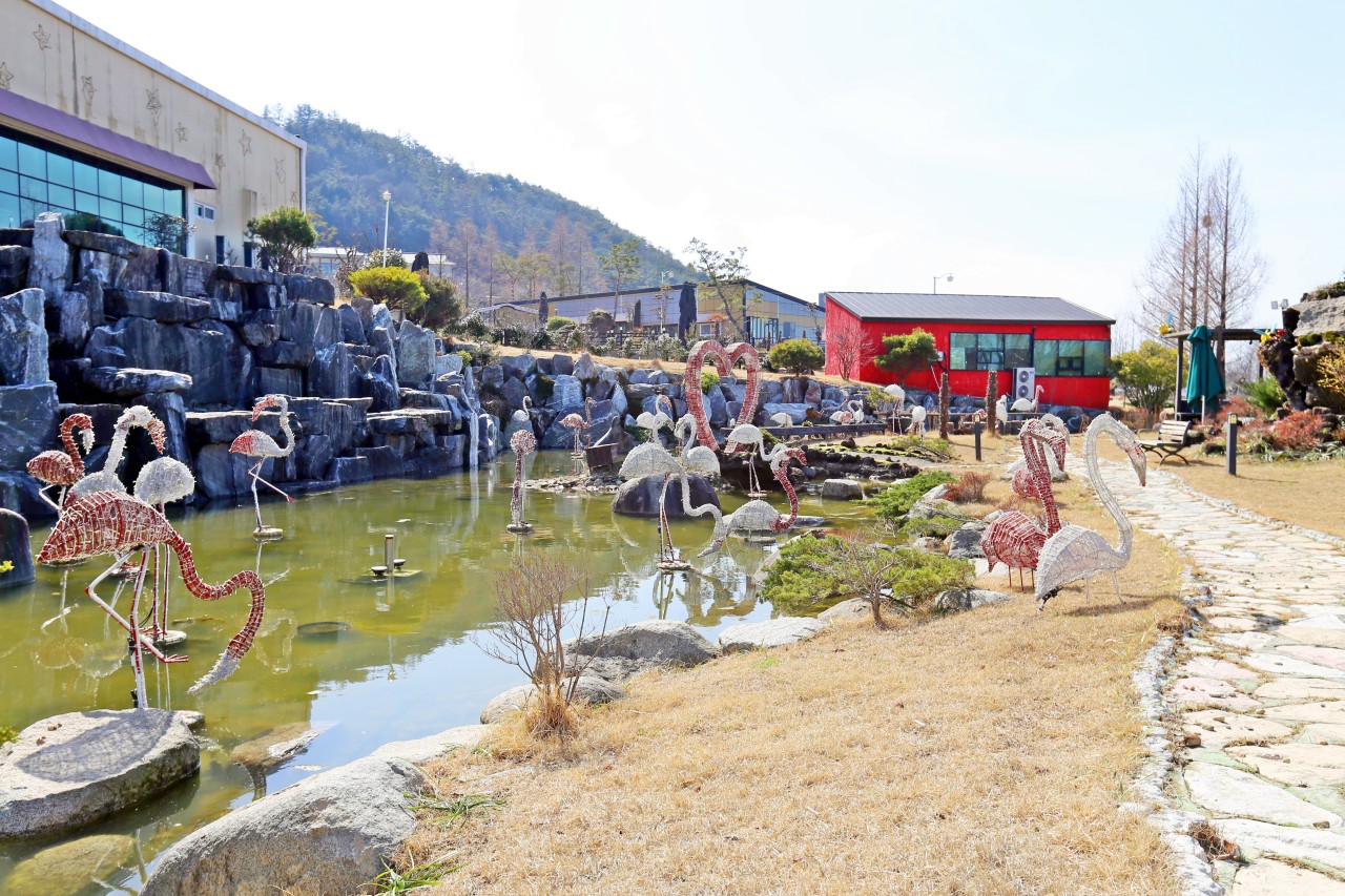 테마파크 소풍 모습