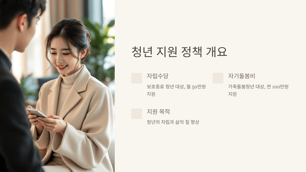 청년 지원 정책 개요