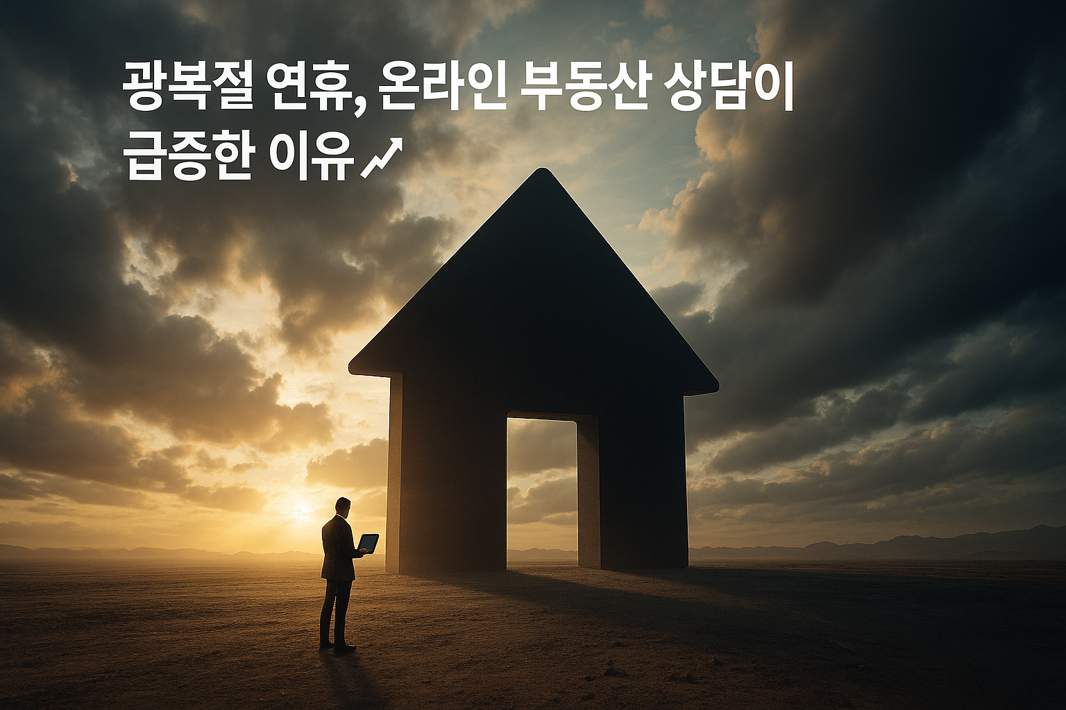 광복절 연휴, 온라인 부동산 상담이 급증한 이유 📈