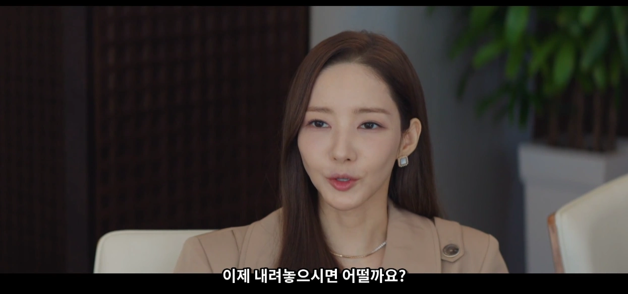 세이렌 7회 공식 영상 일부 장면, 한설아와 백준범과 정면 대결 장면