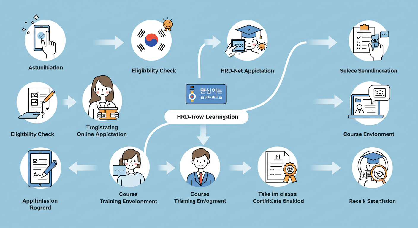 내일 배움 카드 신청부터 자격증 취득까지3