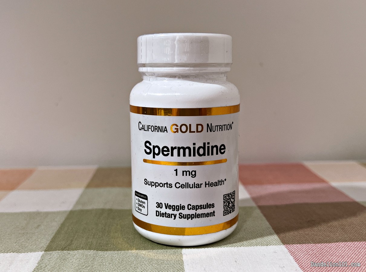 캘리포니아 골드 뉴트리션 스페르미딘 CALIFORNIA GOLD NUTRITION Spermidine 후기